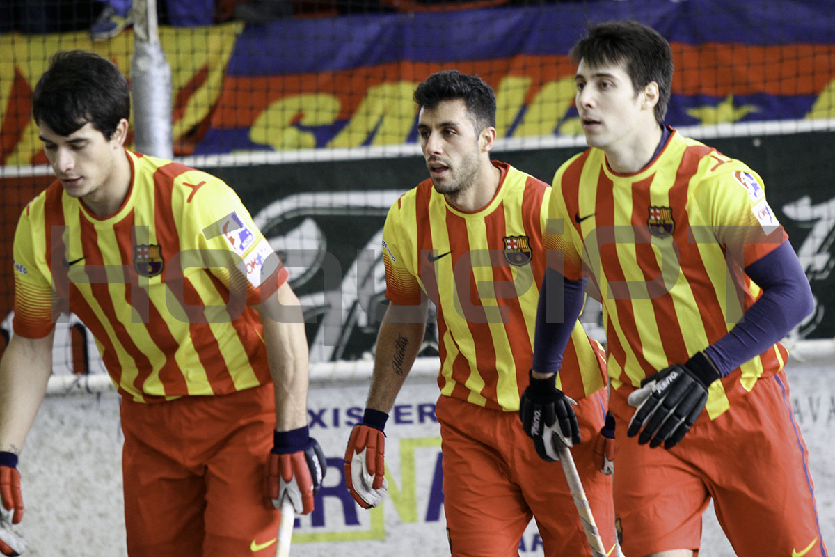 O temível tridente argentino do Barcelona: Pablo Alvarez, Reinaldo Garcia e Matías Pascual