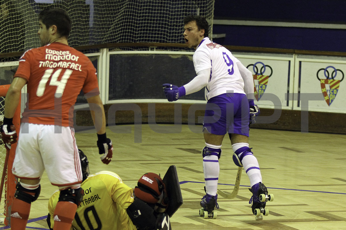 Guilherme. O internacional jovem bisou frente ao seu clube