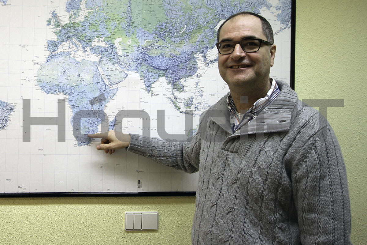 No último Mundial, Jordi Camps esteve à frente da África do Sul