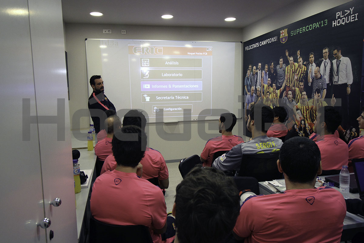 A sala de vídeo