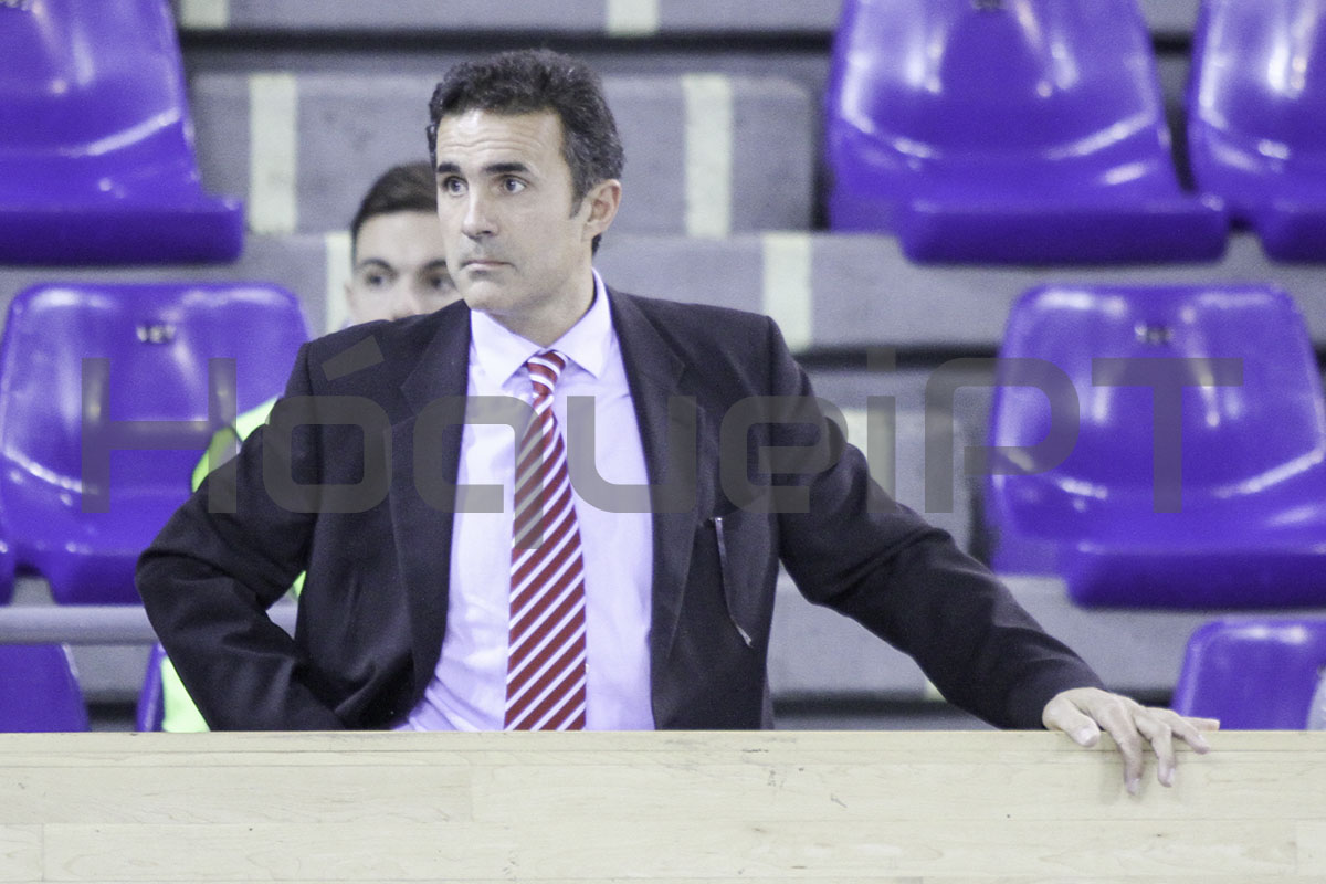 O treinador Ferran Pujalte