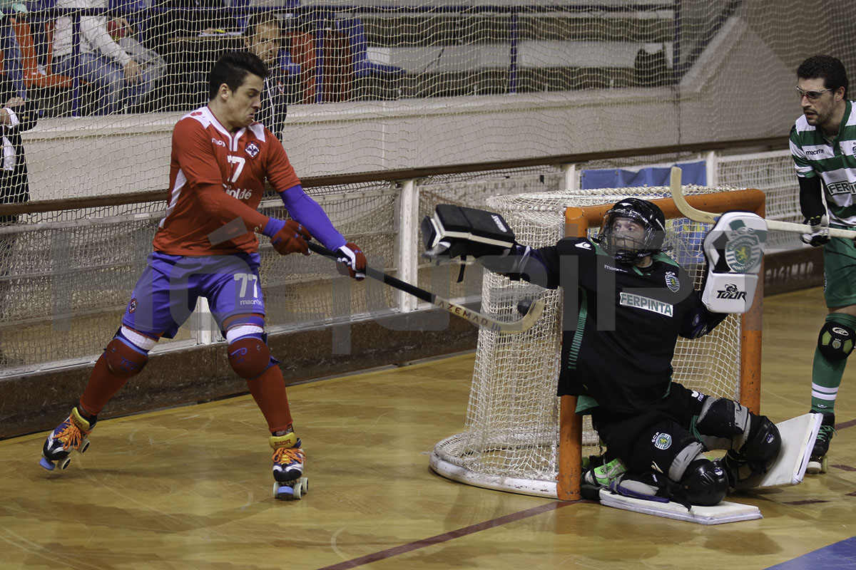 Gonçalo Alves esteve desacompanhado no ataque da Oliveirense