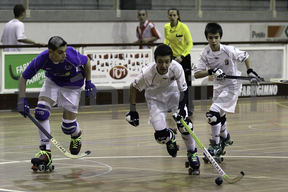 Momento do jogo entre Alentejo e Lisboa