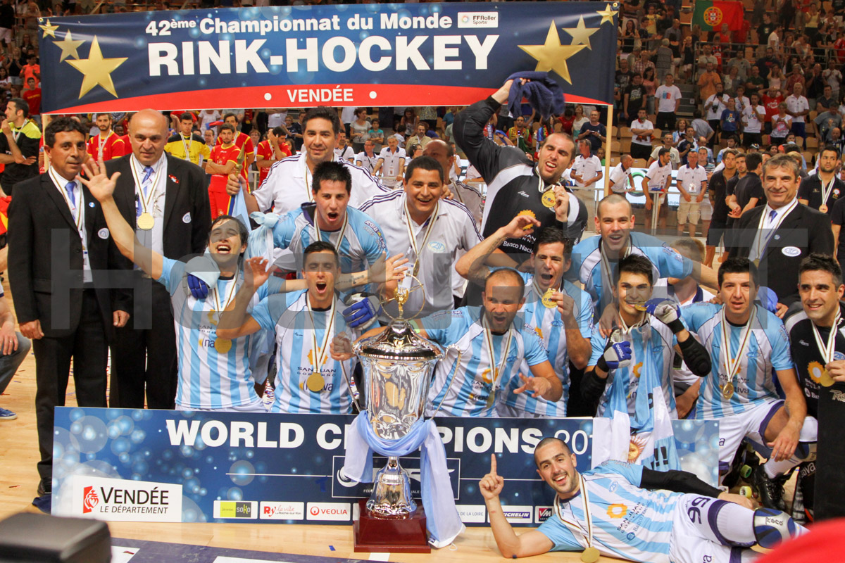 A Argentina conquistou o quinto título da sua história