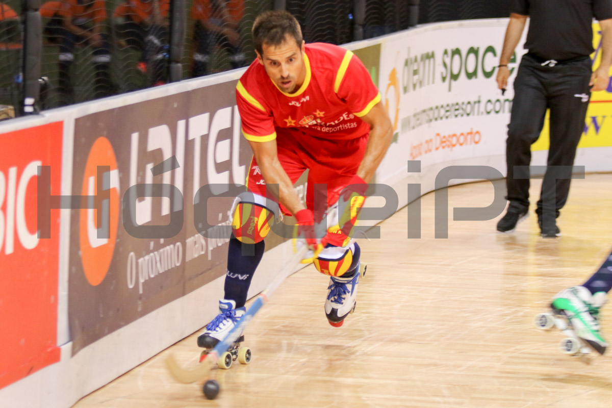 Jordi Adroher, com a selecção espanhola no Mundial