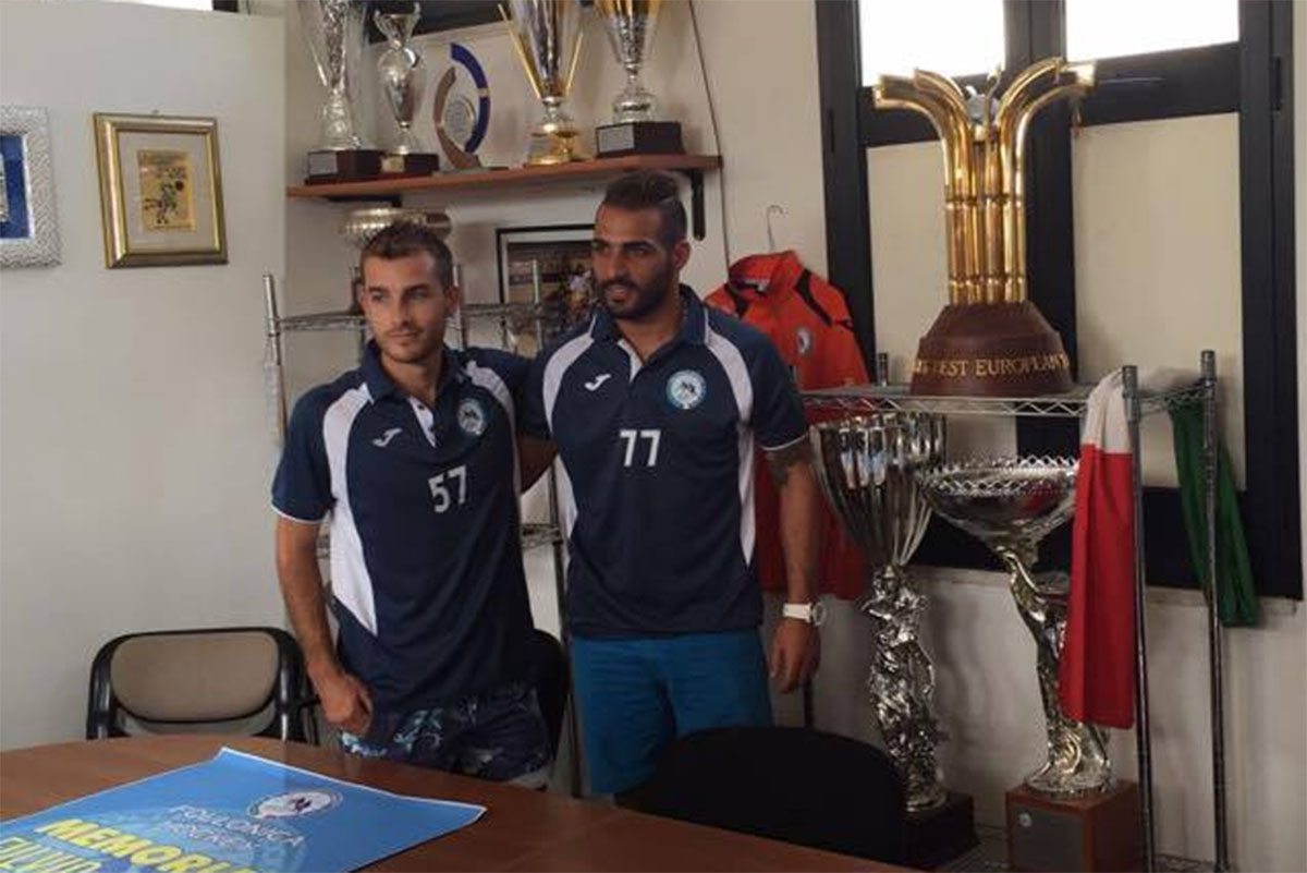 Marinho apresentado com Pablo Saavedra