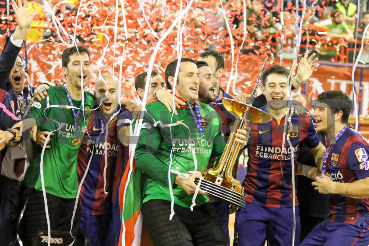 Aitor Egurrola e o Barcelona são “papa-títulos”