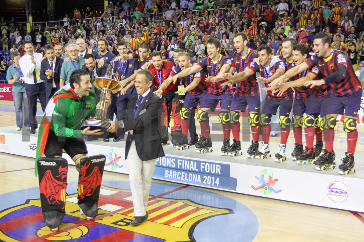 O Palau Blaugrana, palco de conquistas, é imponente, mas não tem uma assistência entusiástica