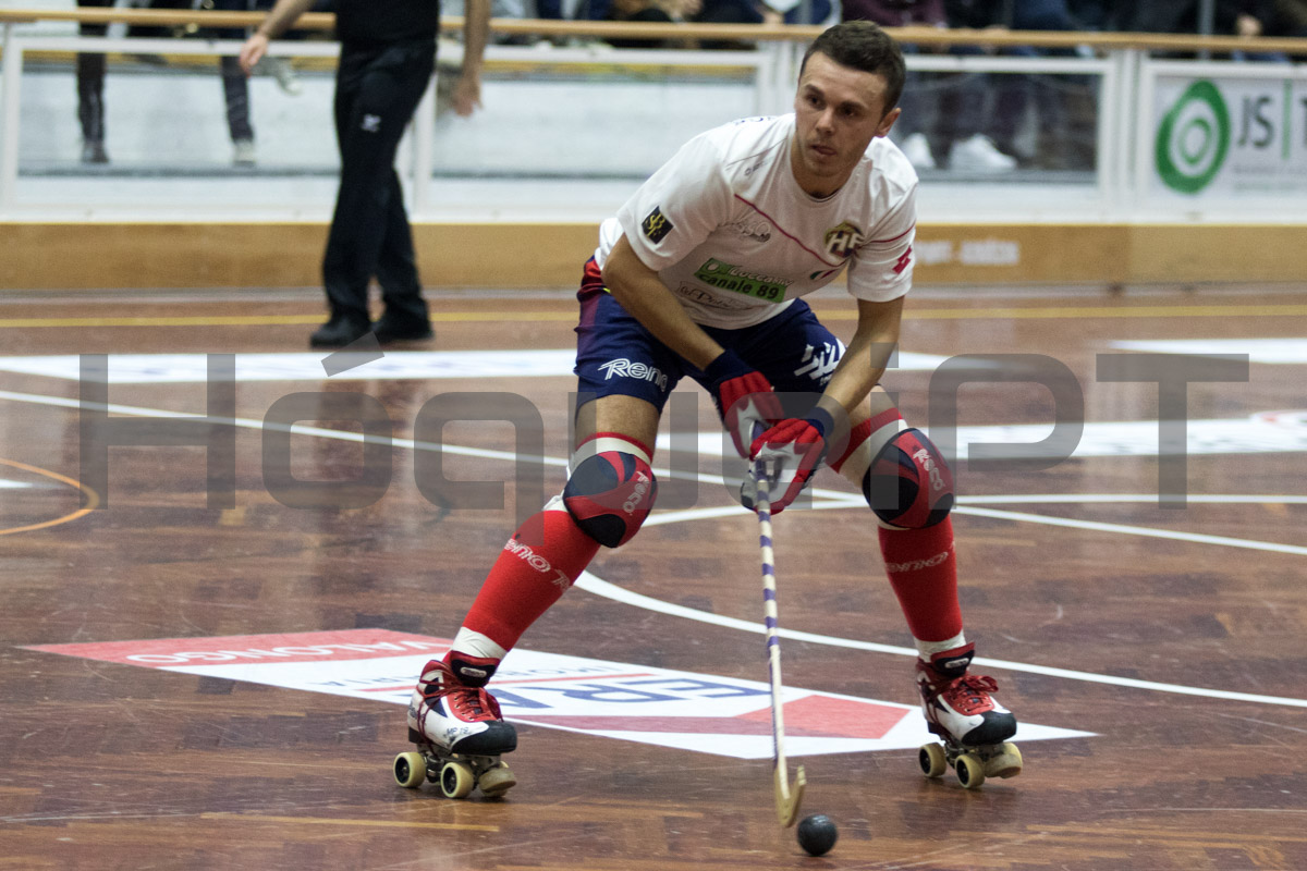 Marco Pagnini apontou o golo de ouro que vale a presença na final da Legahockey