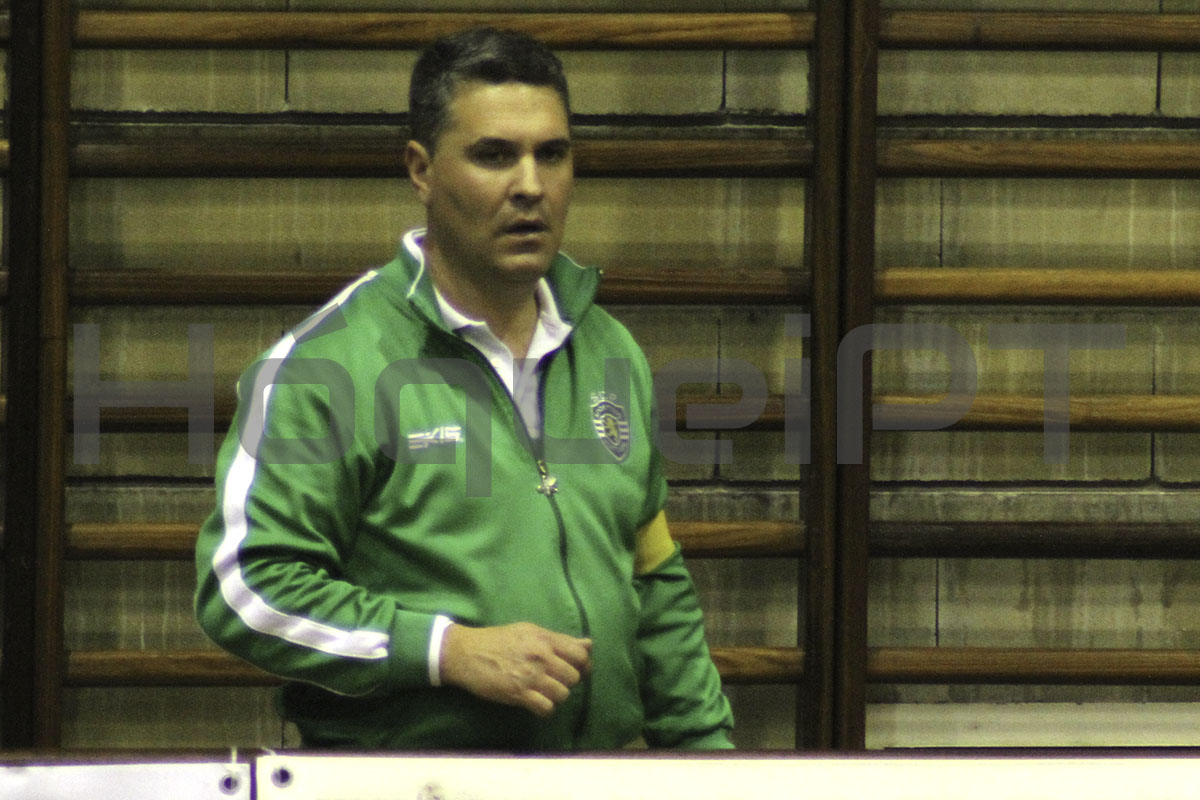 Nuno Lopes na primeira época ao serviço dos leões, ainda em São João da Talha