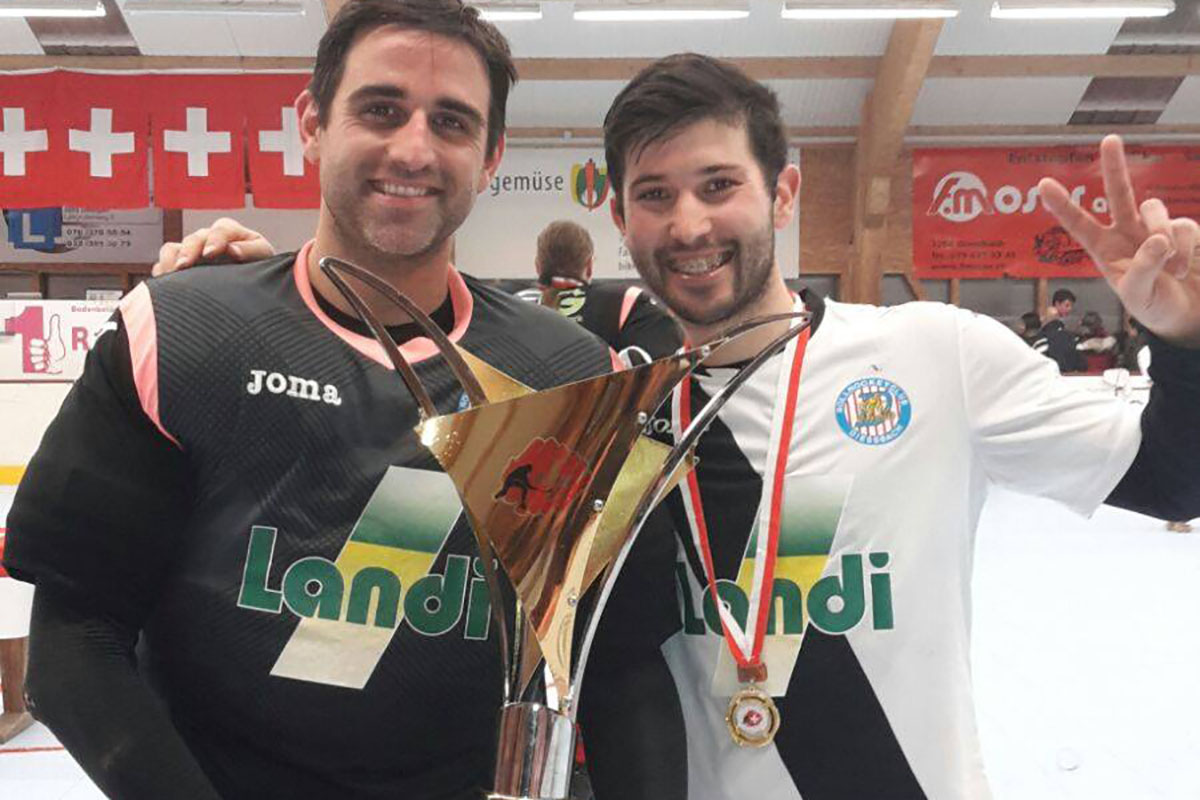César Torres chegou à Suíça e ao Diessbach em 2010. Carlos Silva está na primeira época no clube, segunda na Suíça.