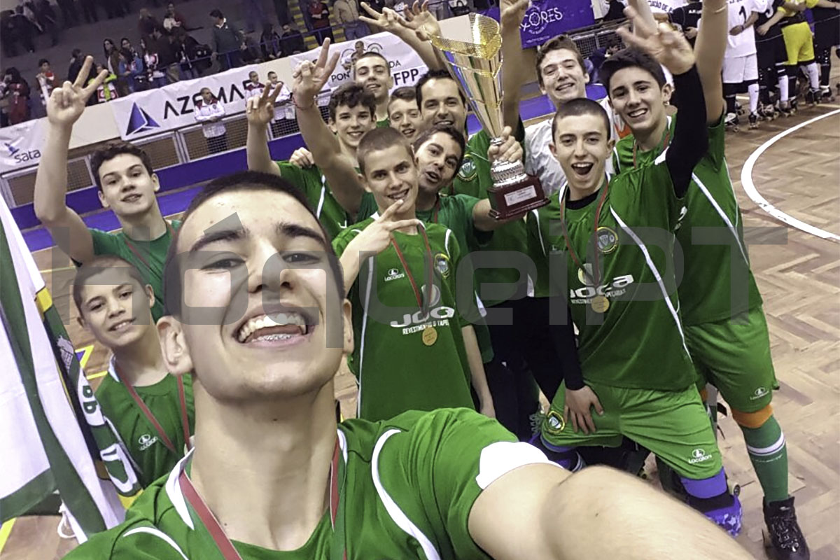 A “selfie” da vitória