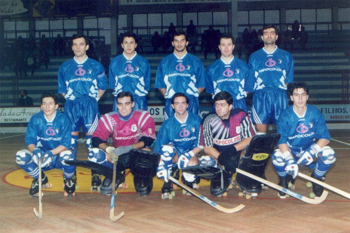 Do vasto arquivo fotográfico de Pedro Alves, a equipa que conquistou a CERS em 1995.