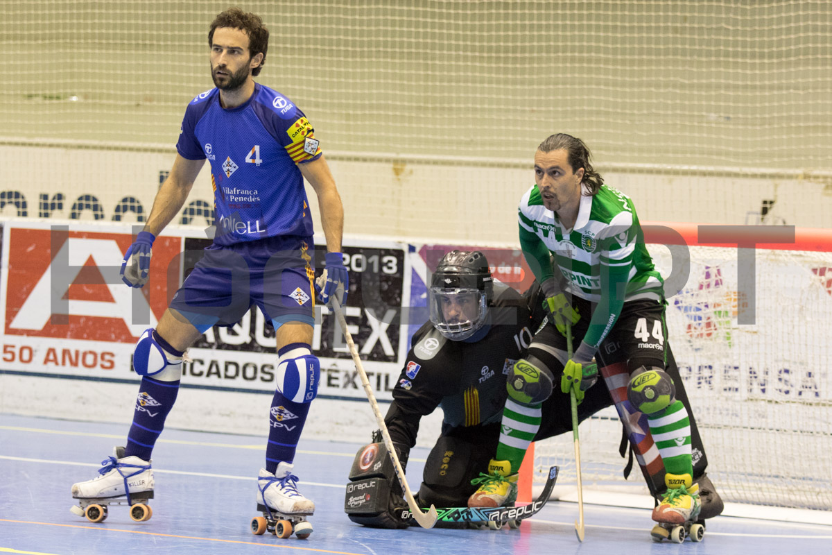 Luís Viana marcou o único golo no tempo regulamentar frente ao Vilafranca, para a Taça CERS