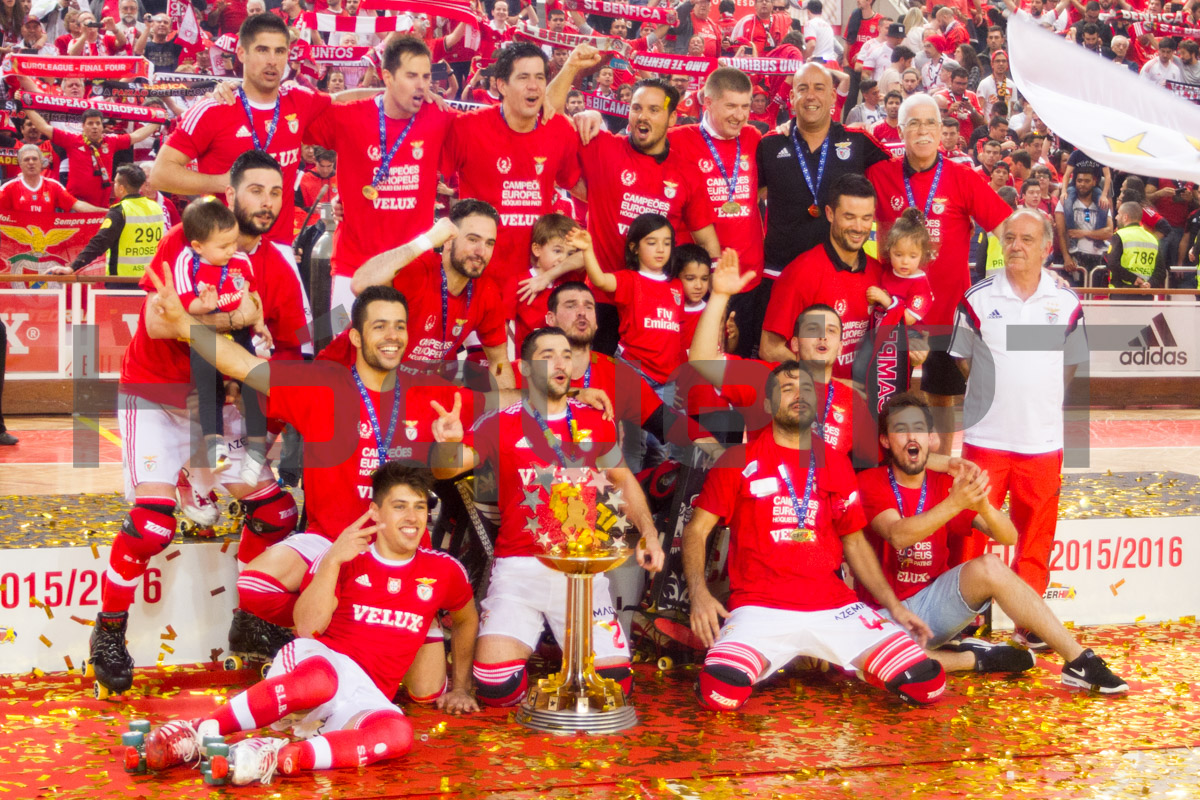 A recente Liga Europeia vale nove títulos nas contas do Benfica