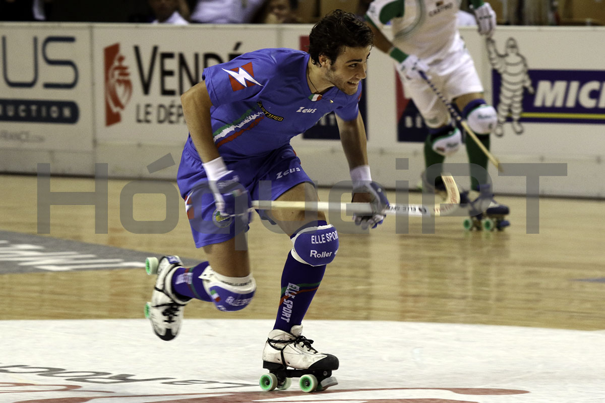 Alessandro Verona, 21 anos, é uma das faces do rejuvenescimento transalpino tendo já estado em Alcobendas (Europeu 2014) e La Vendée (Mundial 2015)