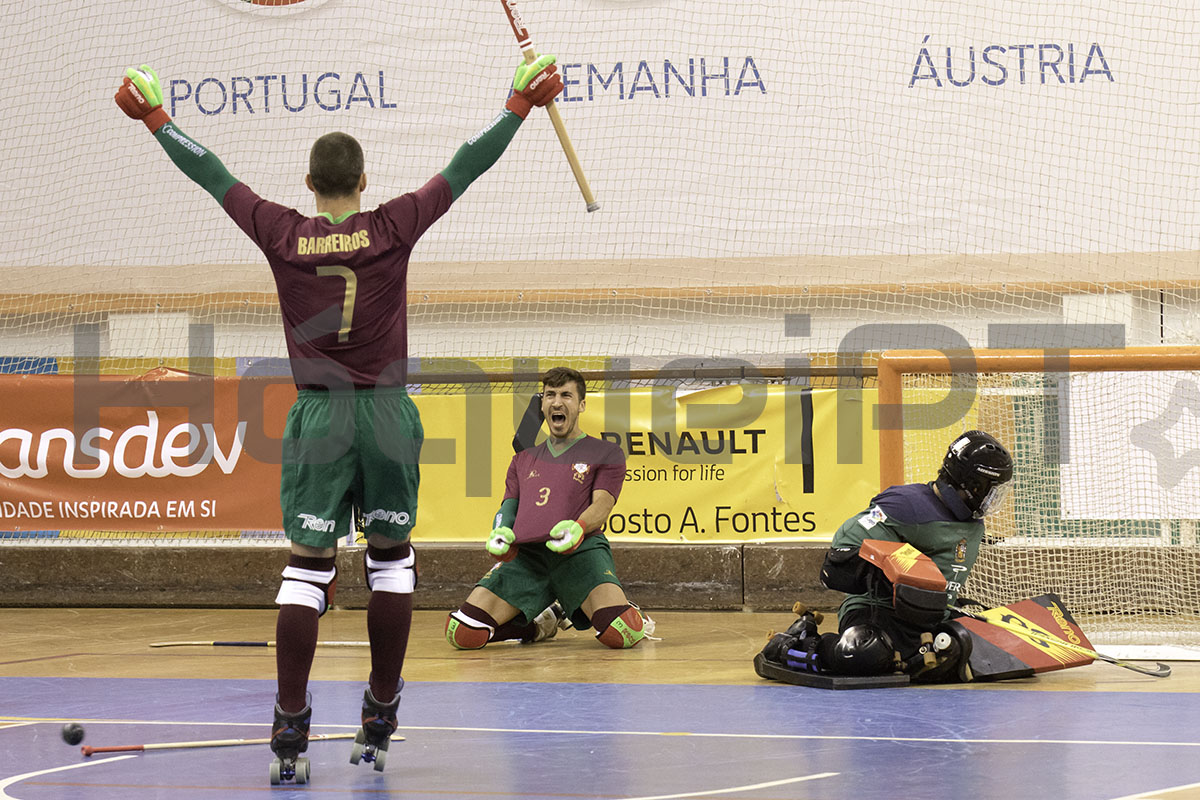 Já na recta final, de confirmação da vitória portuguesa, Rafa apontou um golo extraordinário