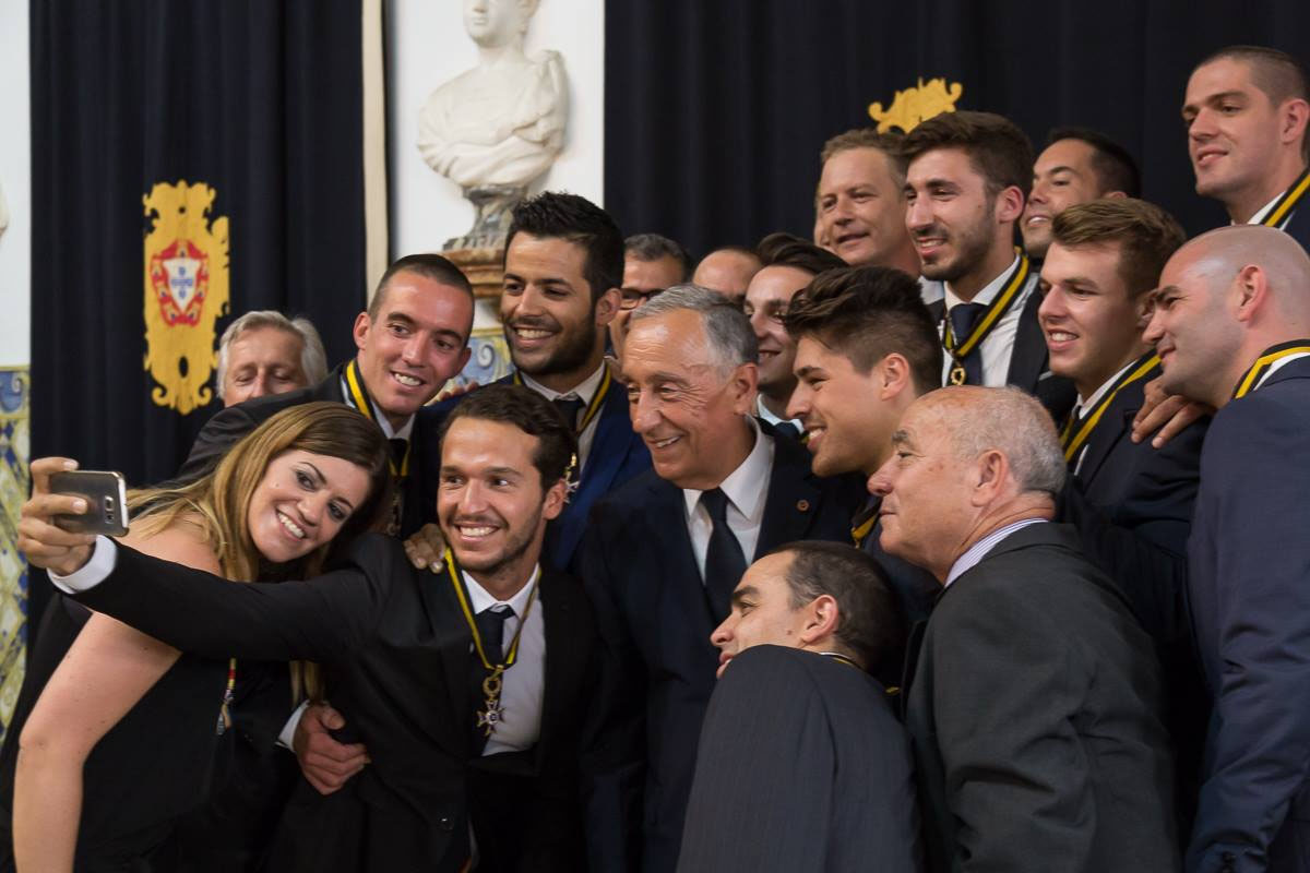 A 'selfie' presidencial