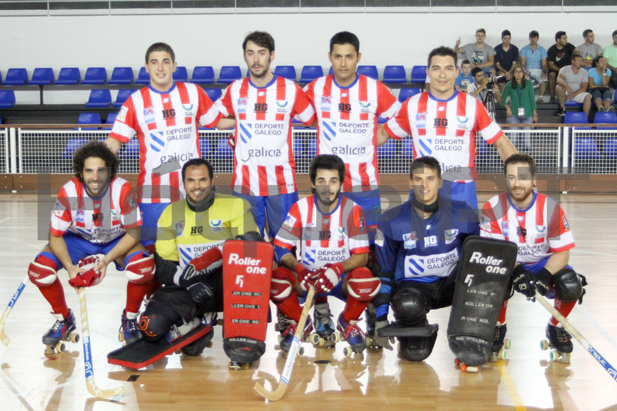 O plantel que, em 2014, no preâmbulo da melhor temporada do clube, conquistou o I Eurocidade de Valença
