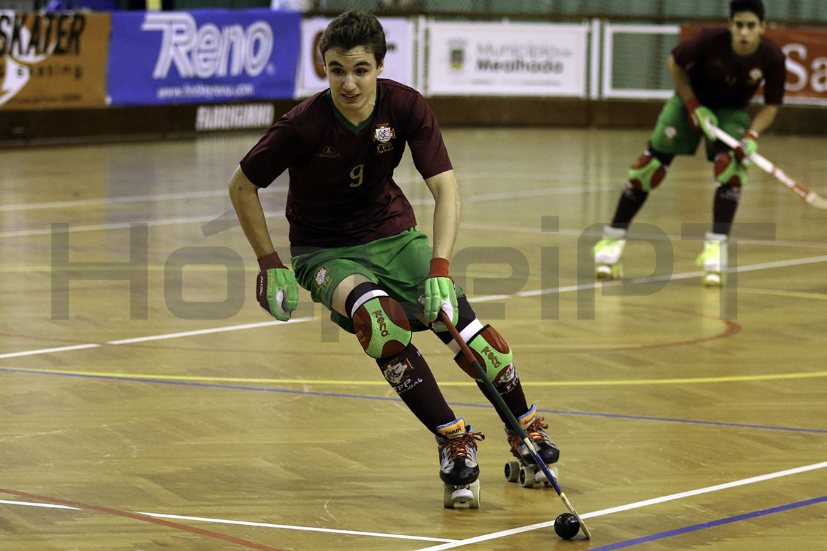 António Trabulo é o representante dos campeões da Europa de 2015... em Sub-17