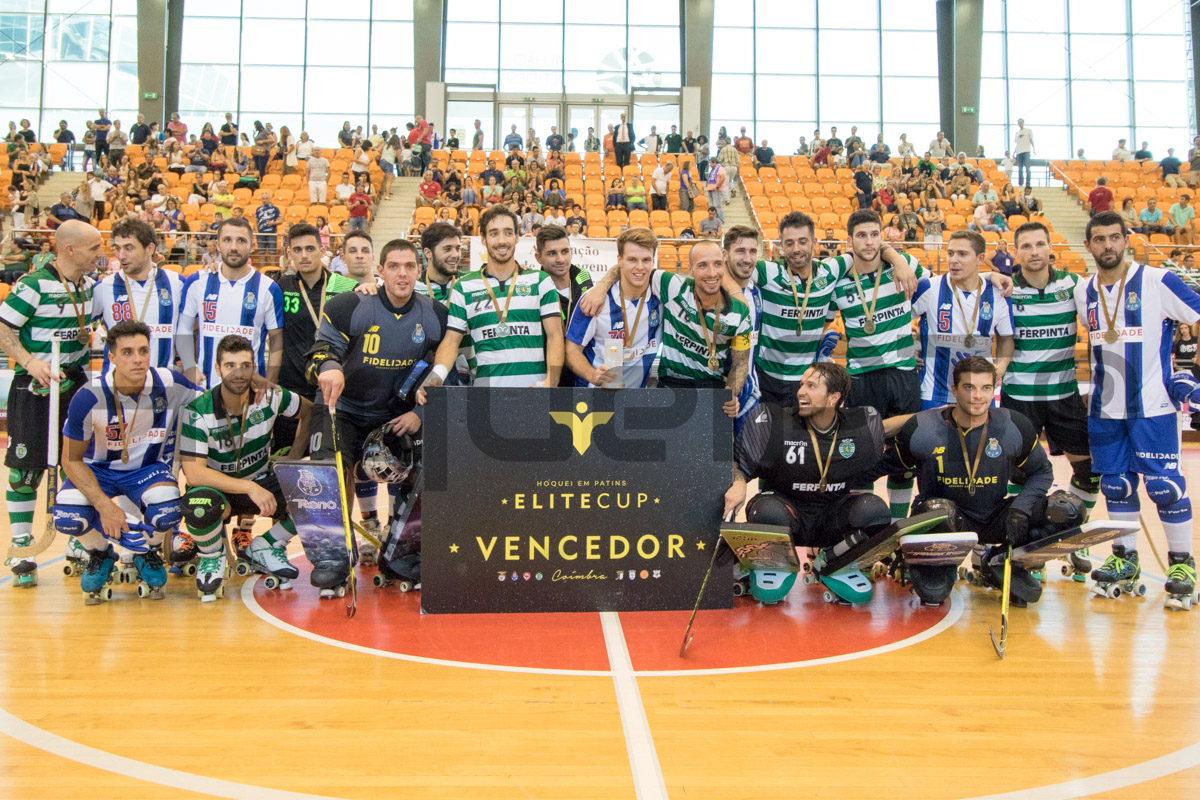 Os finalistas da Elite Cup: o Hóquei em Patins saiu vencedor