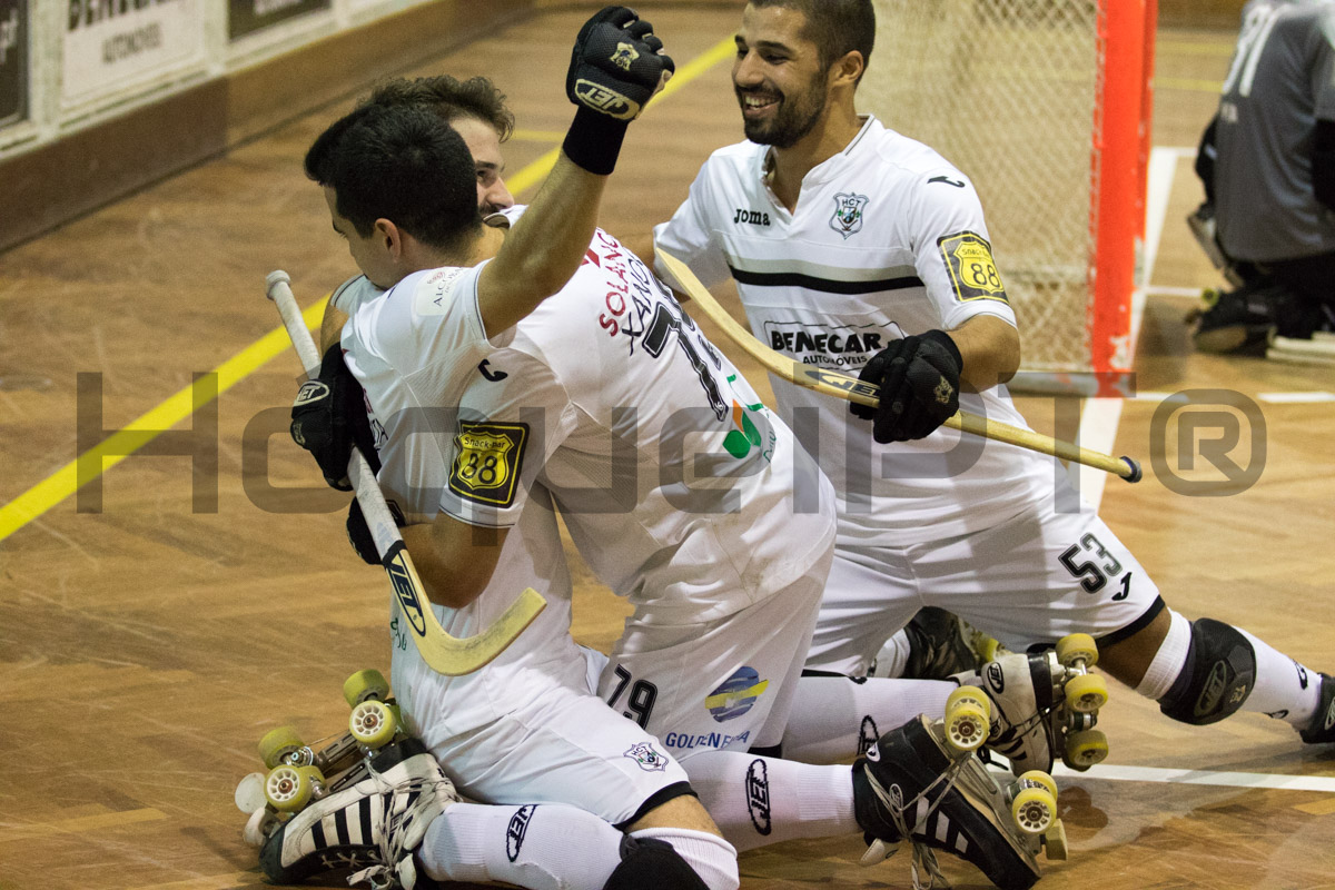 André Pimenta celebra o golo da confirmação de três pontos fundamentais