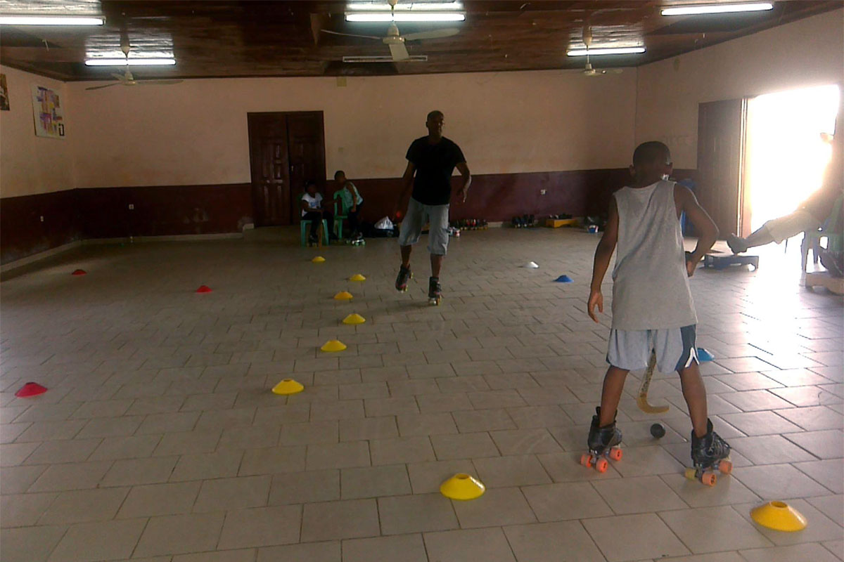 Sessão em Douala