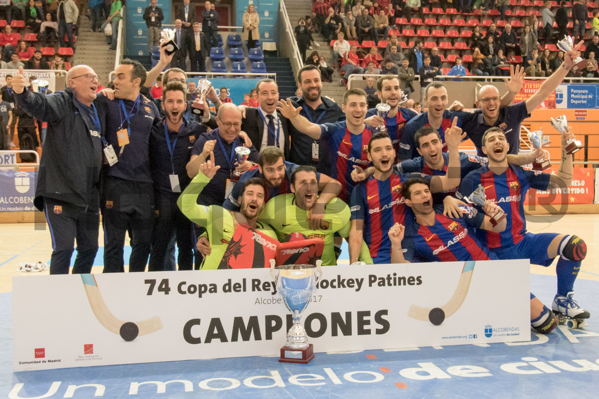 A Copa del Rey, conquistada há menos de um mês