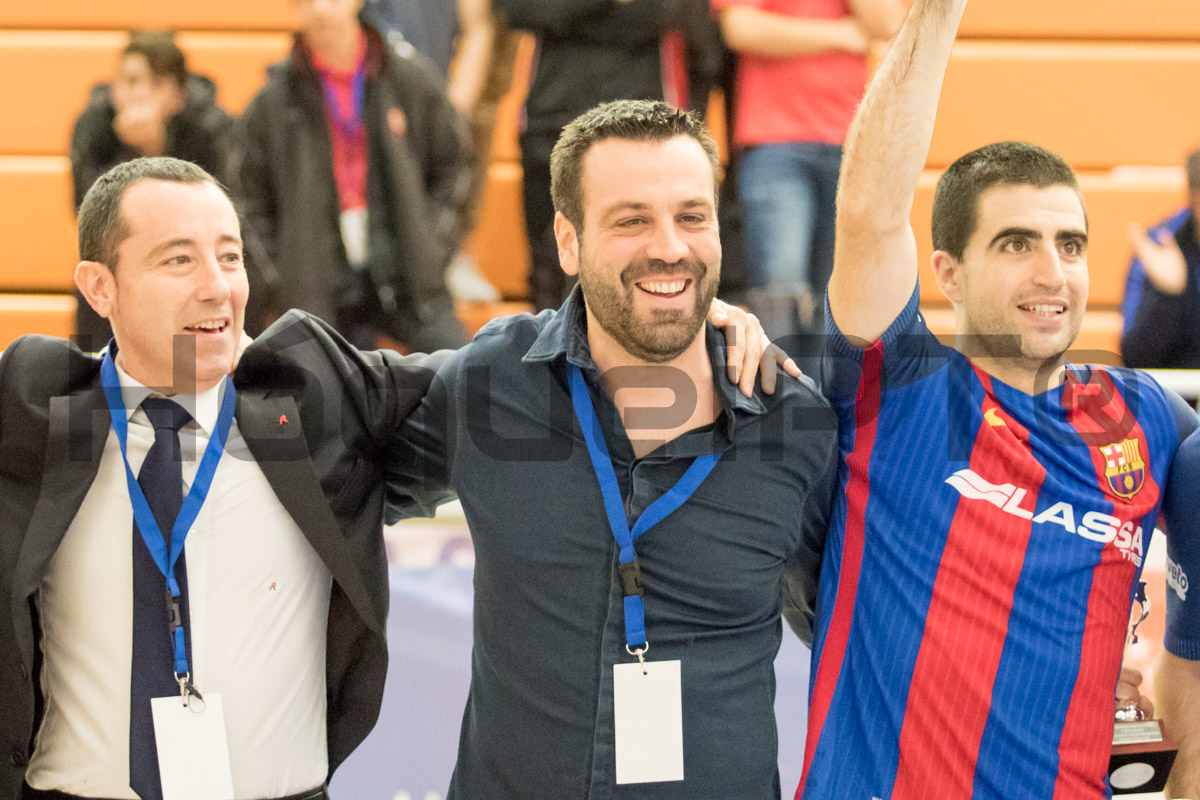 Ricard Muñoz, que já anunciou a sua saída no fim da temporada, conquistou a OK Liga nas quatro temporadas que iniciou à frente dos blaugrana.