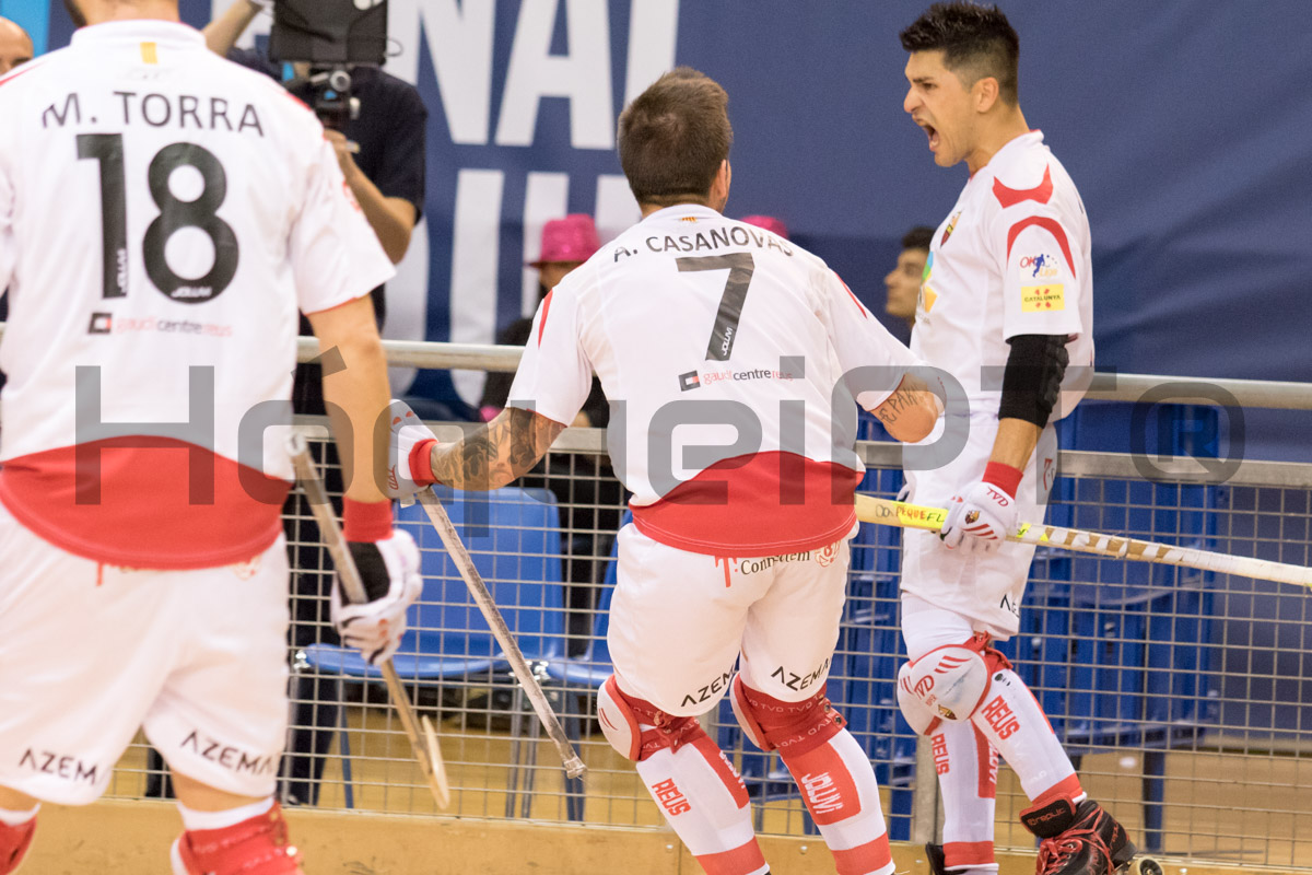 ... mas o 4-4 de Platero levou o jogo para prolongamento