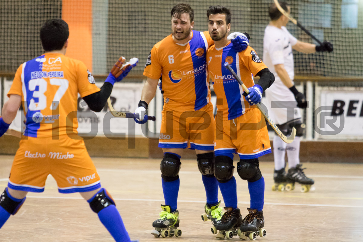Francisco Silva assinou um hat-trick...