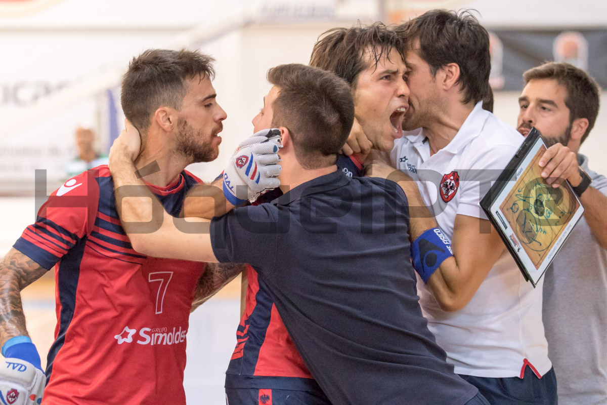Ausência por castigo de João Souto em rinque fez-se sentir frente ao Sporting