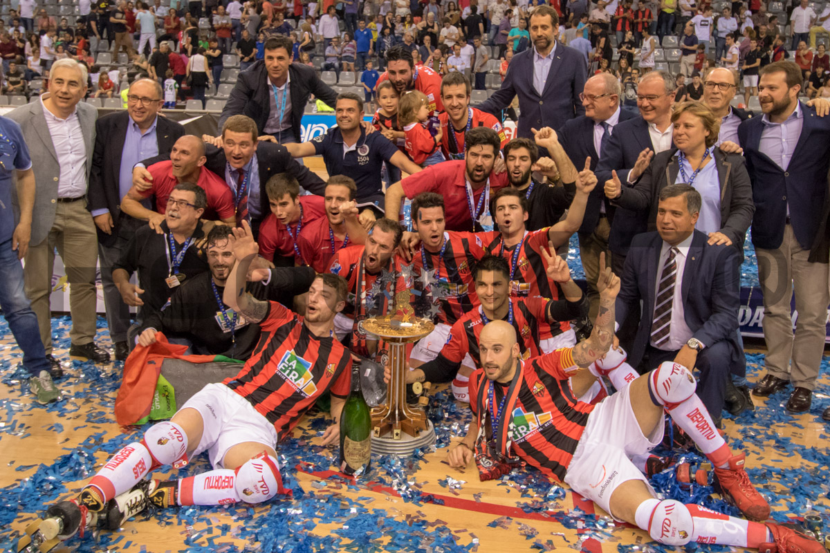 Reus surpreendeu concorrência e garantiu a oitava Liga Europeia da sua história