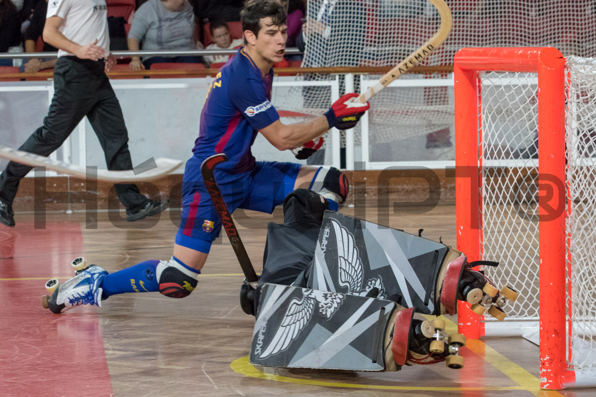 Benfica foi destroçado pela eficácia blaugrana (4-8) no jogo da primeira volta