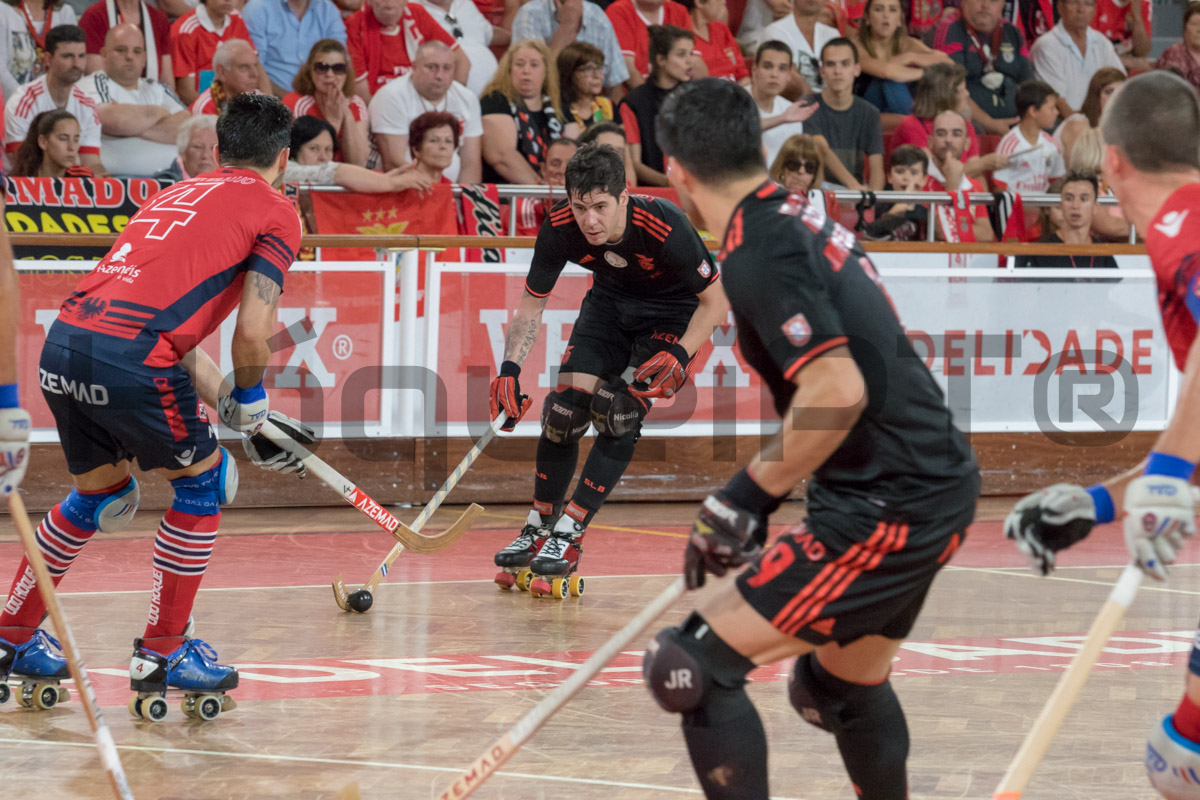 Jogo entre Benfica e Oliveirense de 2016/17 terminou com um emotivo 7-6