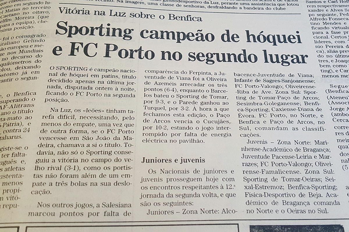 Conquista do Sporting mereceu destaque no Diário de Notícias