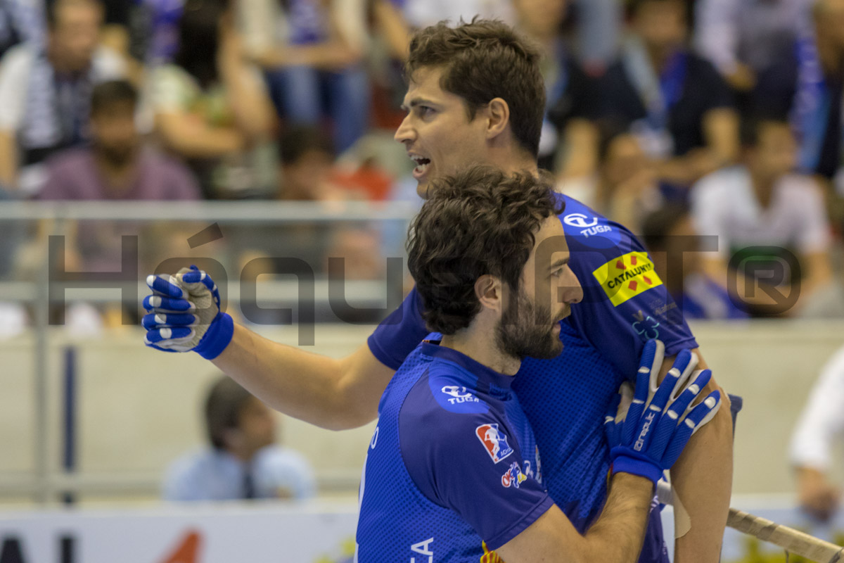 Marc e Roger jogaram a final da Taça CERS em Barcelos, em 2016.