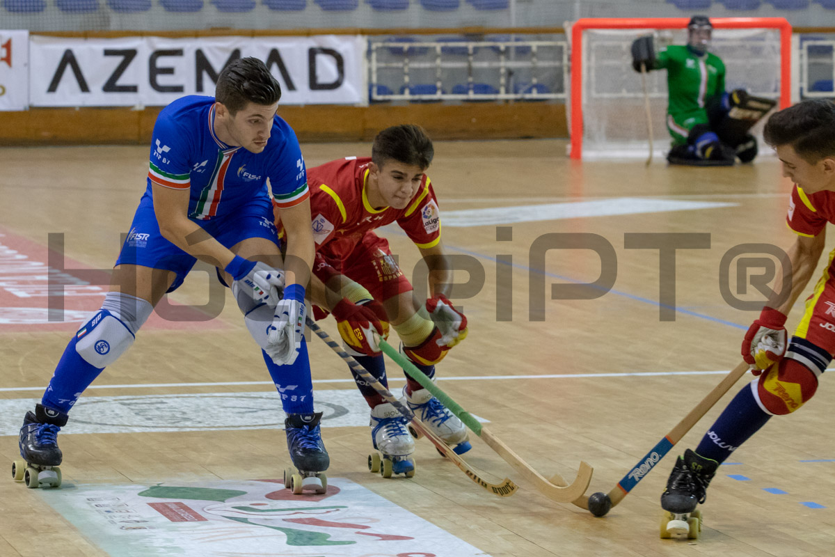 Jogo entre Espanha e Itália foi bem disputado, um excelente ponto final no Europeu de Viana