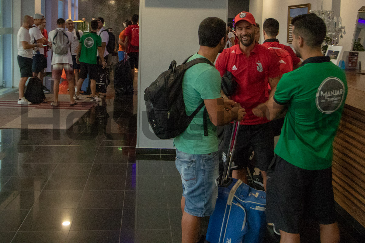 Pedro Vaz (Paço de Arcos), Marco Barros (Benfica) e Alexandre Marques (Tomar) jogaram juntos no Turquel até 2017.