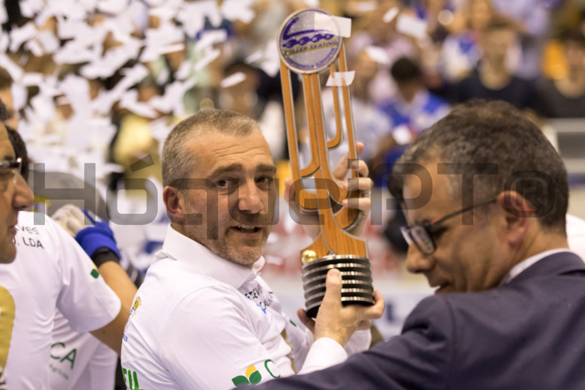 Paulo Freitas levou o Óquei de Barcelos a três Final Four da Taça CERS consecutivas, erguendo o título em 2016