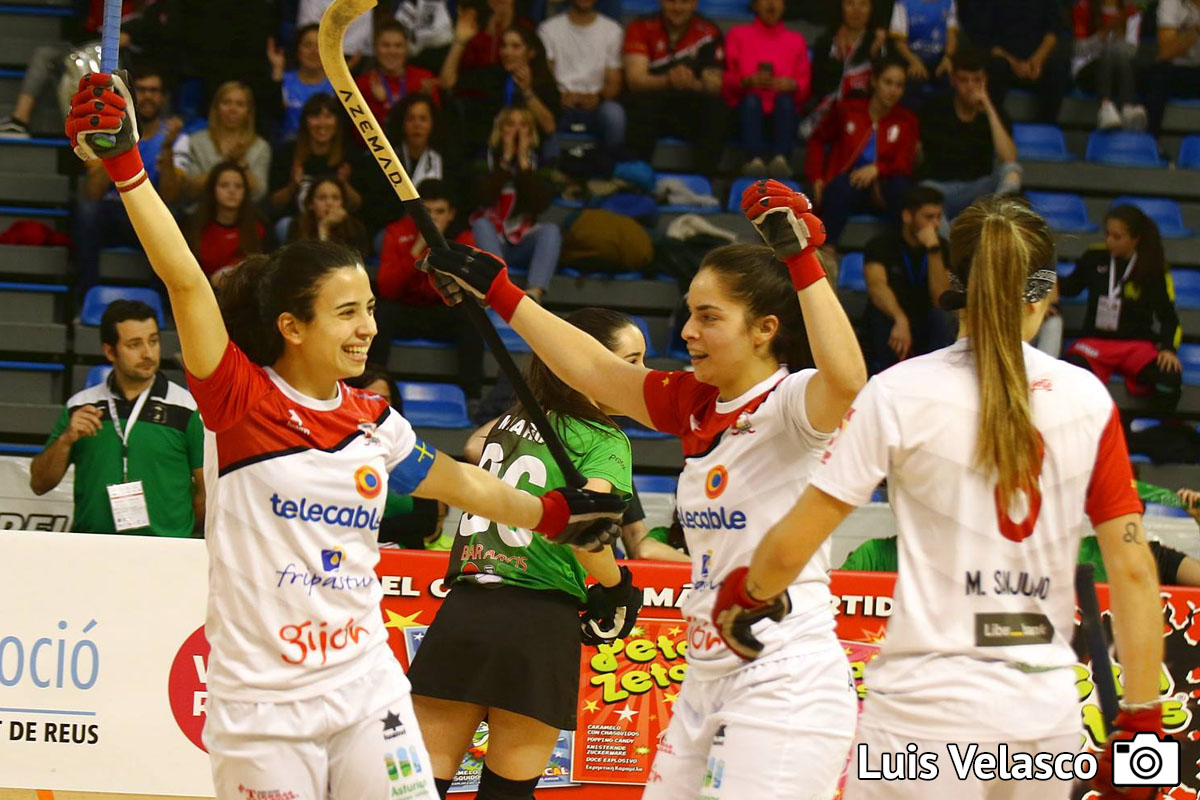 Capitã Sara Lolo deu o mote para a vitória do Gijón logo no primeiro minuto