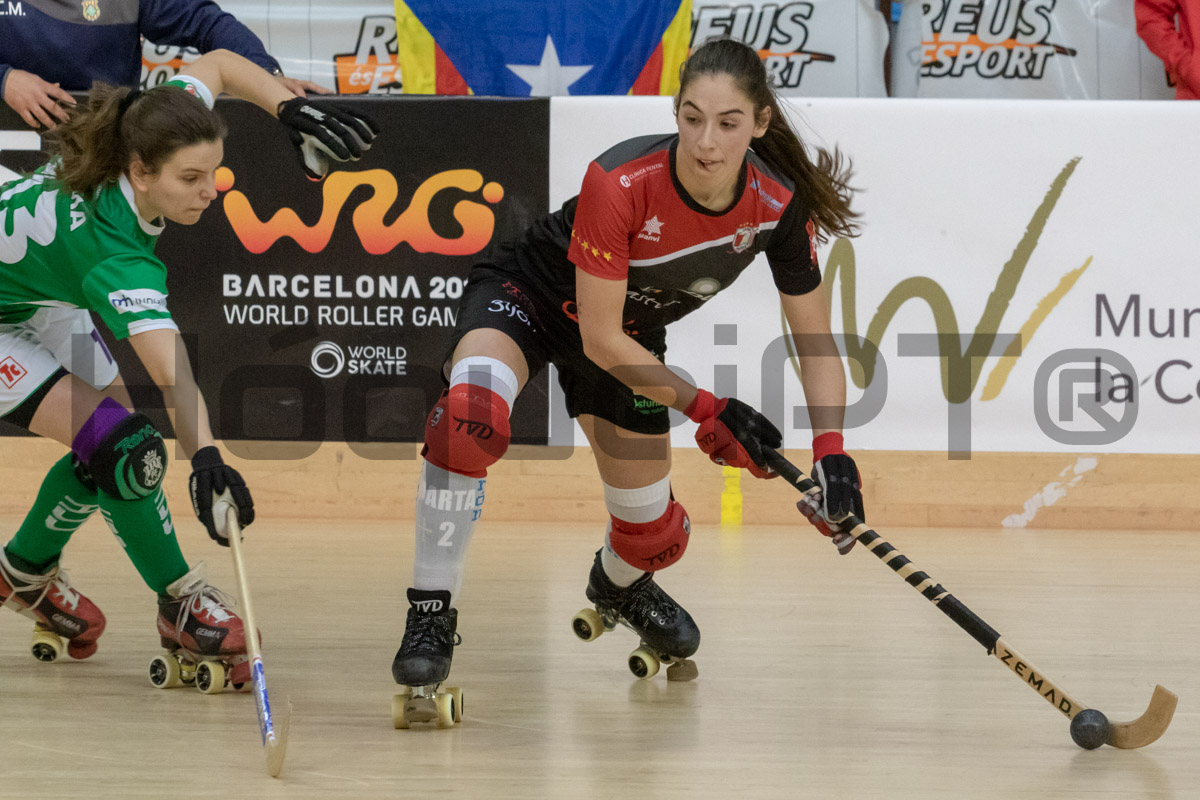 A jogar e a fazer jogar, Marta Piquero seria coroada MVP da final
