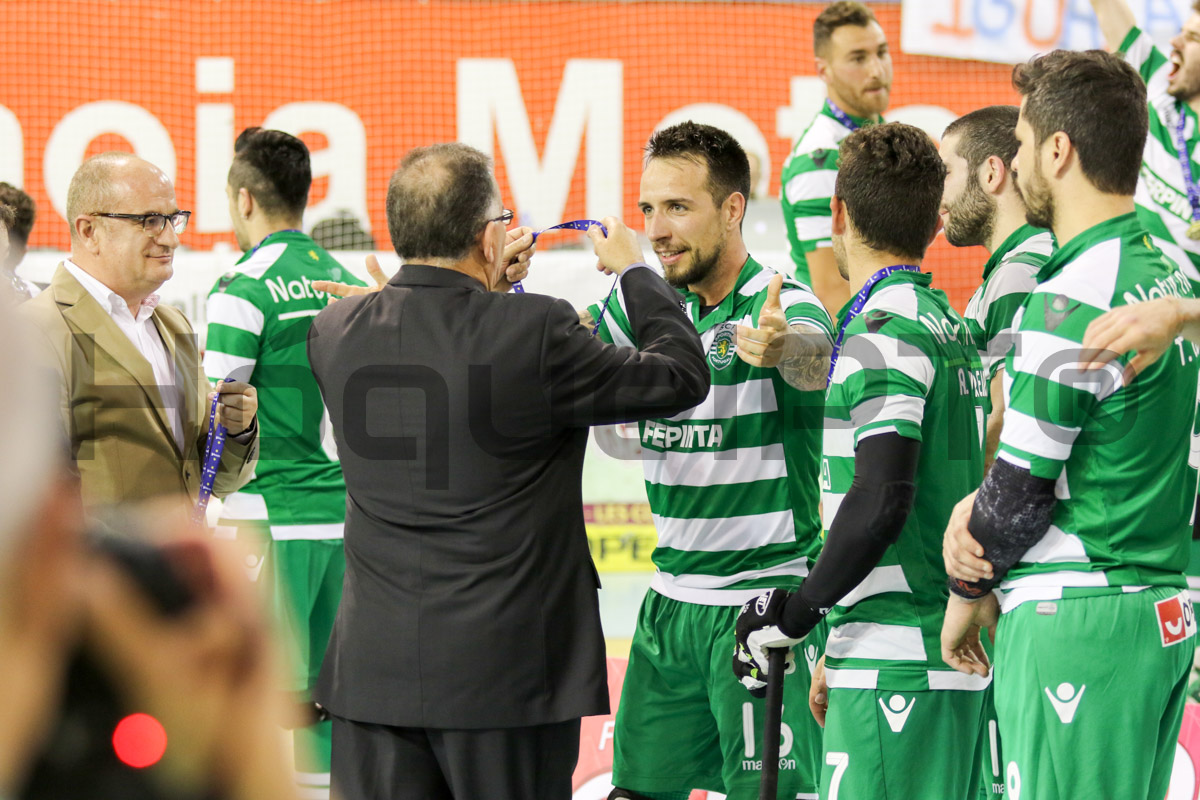 Taça CERS de 2015, na primeira temporada de João Pinto, foi o primeiro passo firme do ressurgimento do leão no Hóquei em Patins