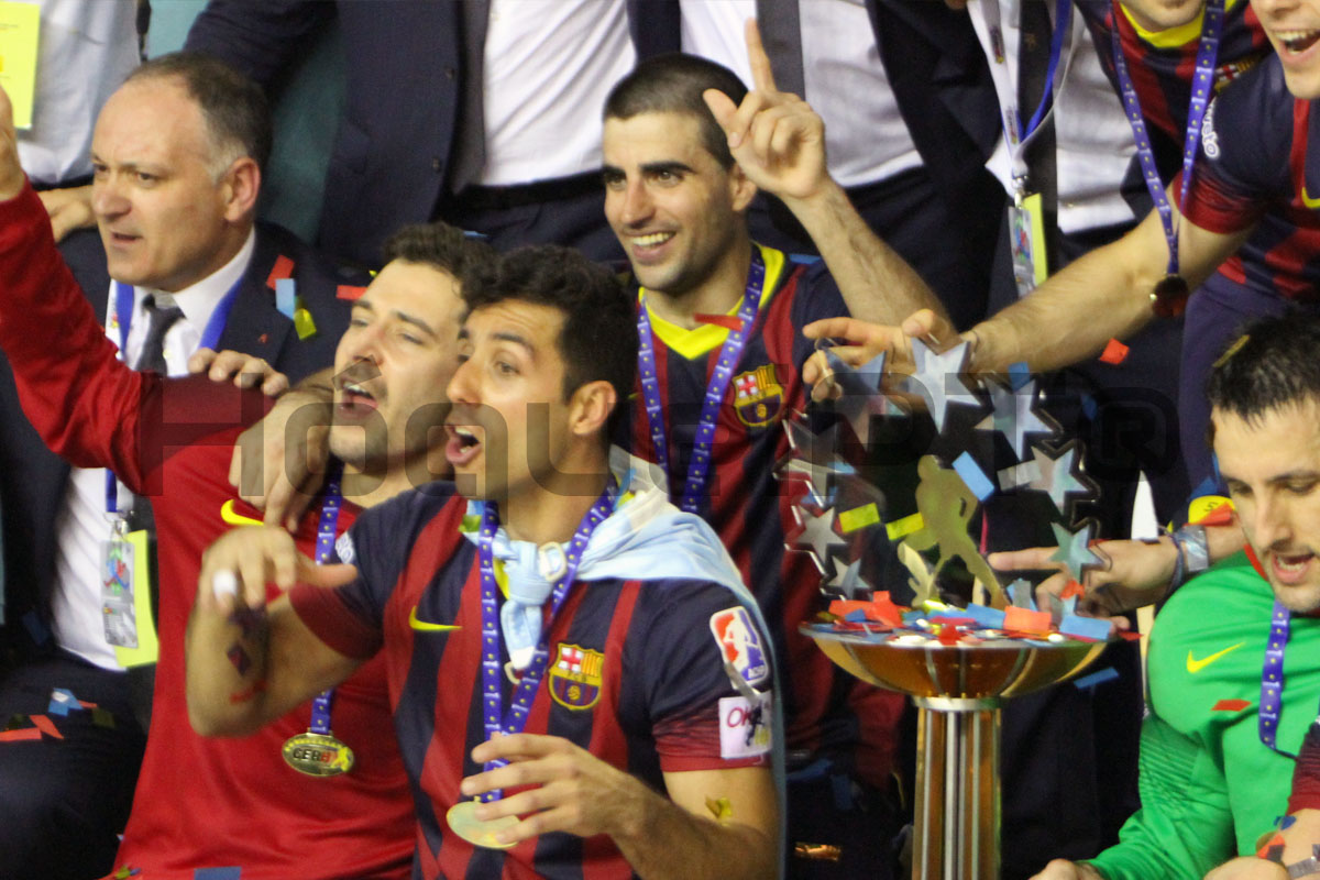 Gual “só” conquistou a sua primeira Liga Europeia pelo Barça em 2014; dessa equipa, Reinaldo Garcia, Marc Torra, Raul Marin e Xavi Barroso jogam agora em Portugal