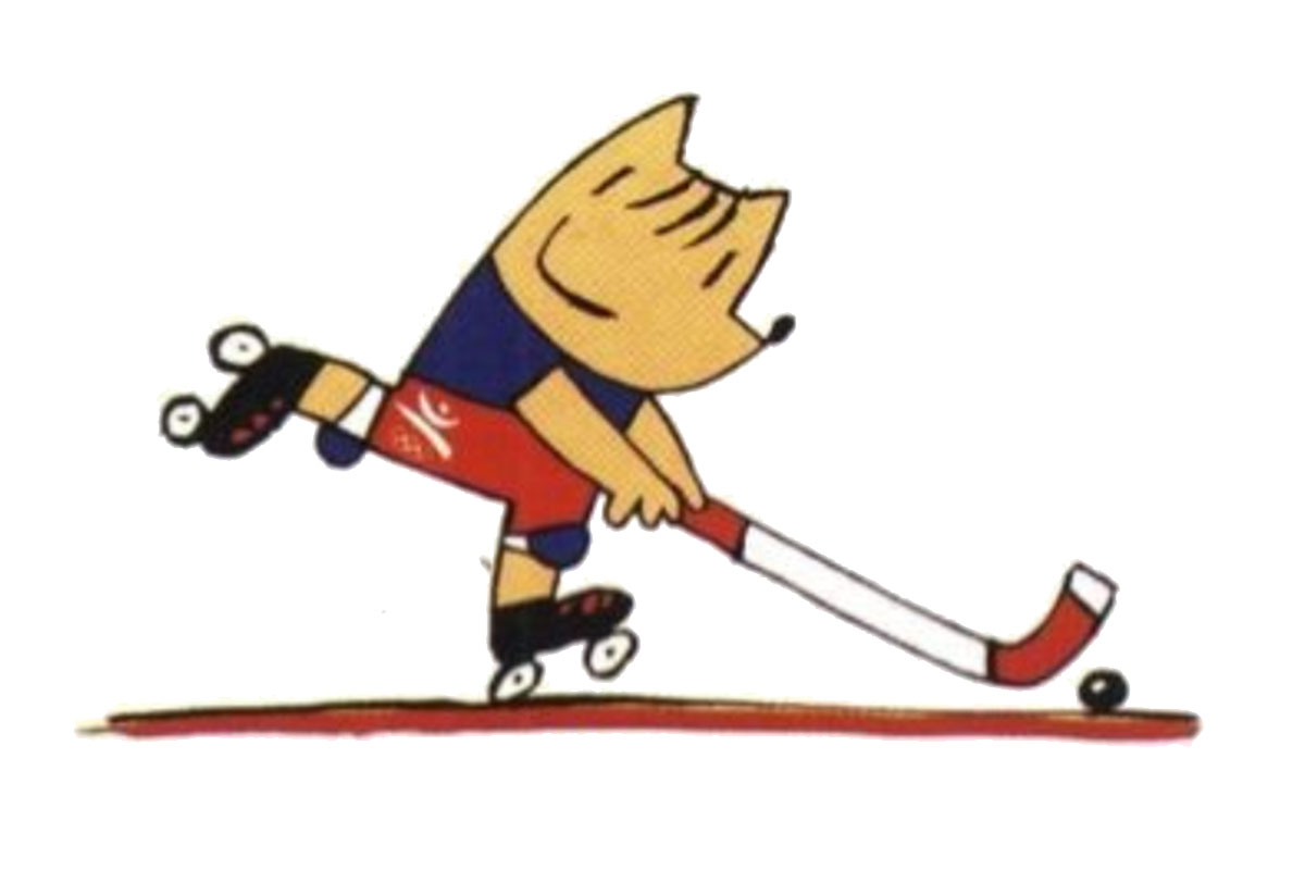 Cobi foi a única mascote olímpica a jogar Hóquei em Patins…
