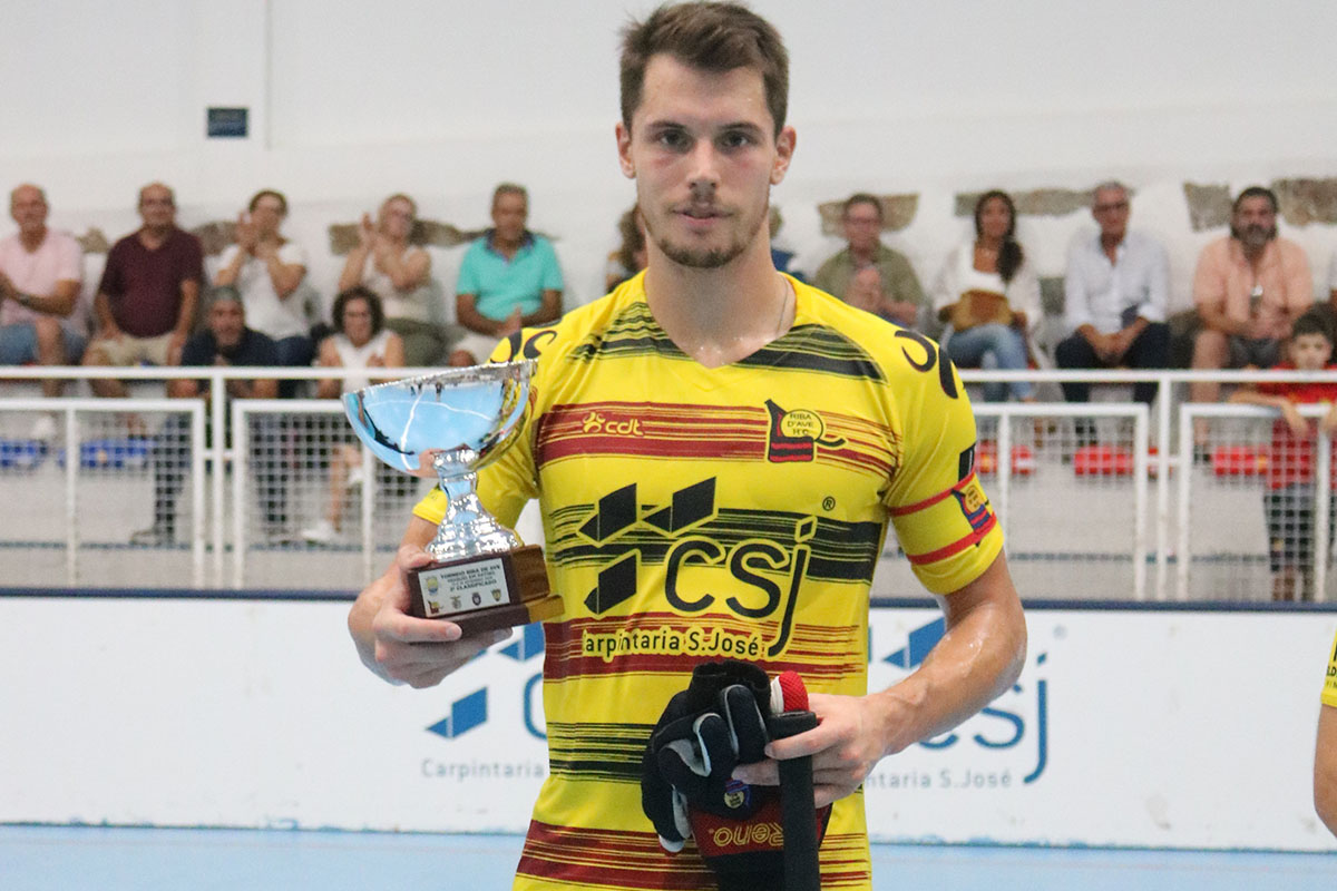Diogo Seixas, capitão na conquista mundial de 2015, foi eleito capitão do Riba d’Ave para esta temporada