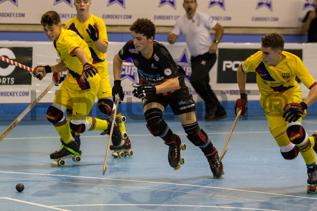 Breganze e Barcelona protagonizaram uma excelente partida e são adversários dos dragões esta sexta-feira