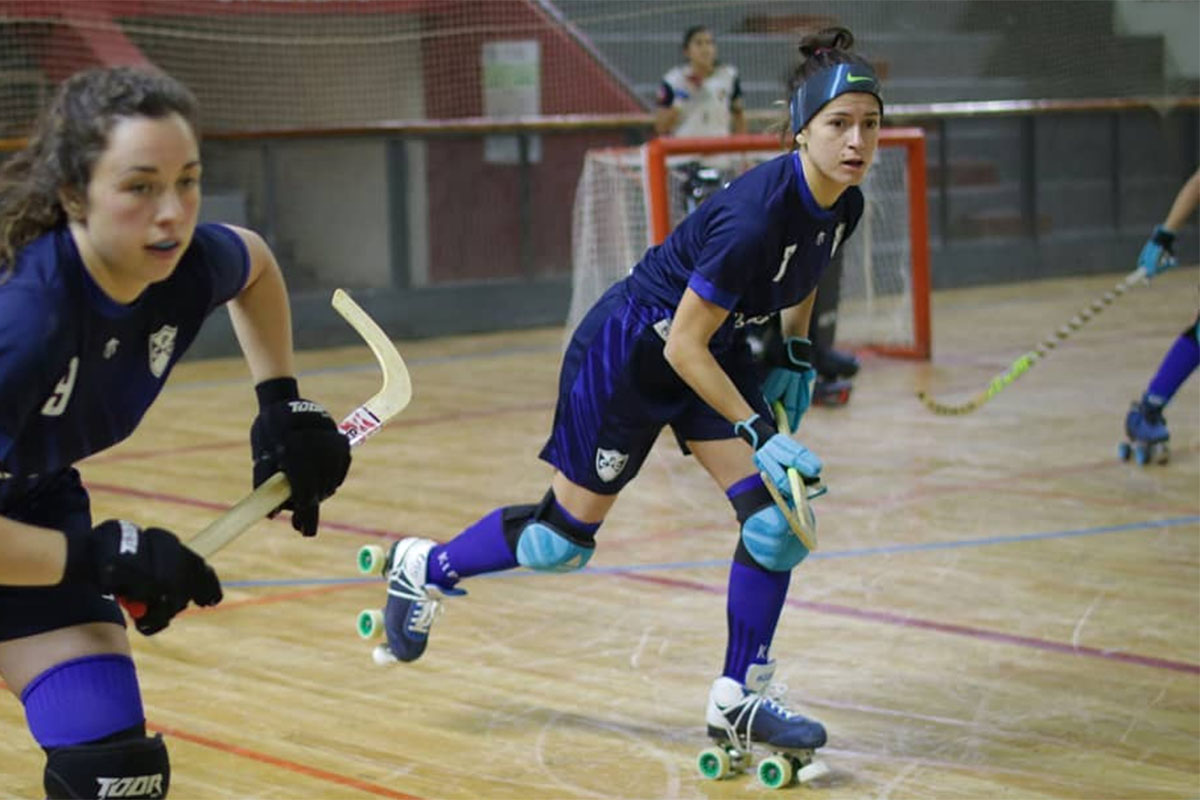 “Luchi” Agudo – melhor marcadora da prova com 11 golos em quatro jogos – é referência no Concepción, adversário nas “meias” da UVT de Marta Vieira