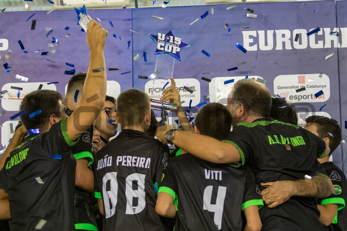 Valongo torna-se a quarta equipa portuguesa a erguer o troféu de Sub-15