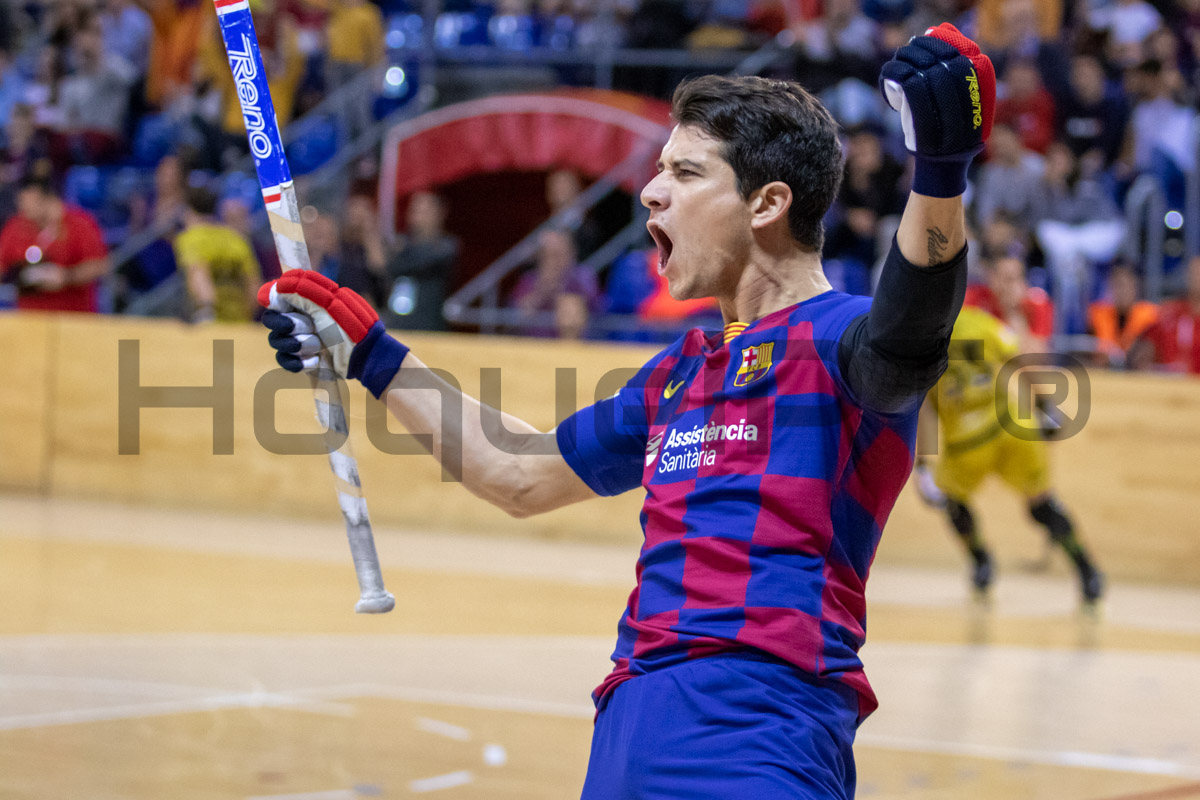 Pablo Alvarez assinou um hat-trick frente ao Noia